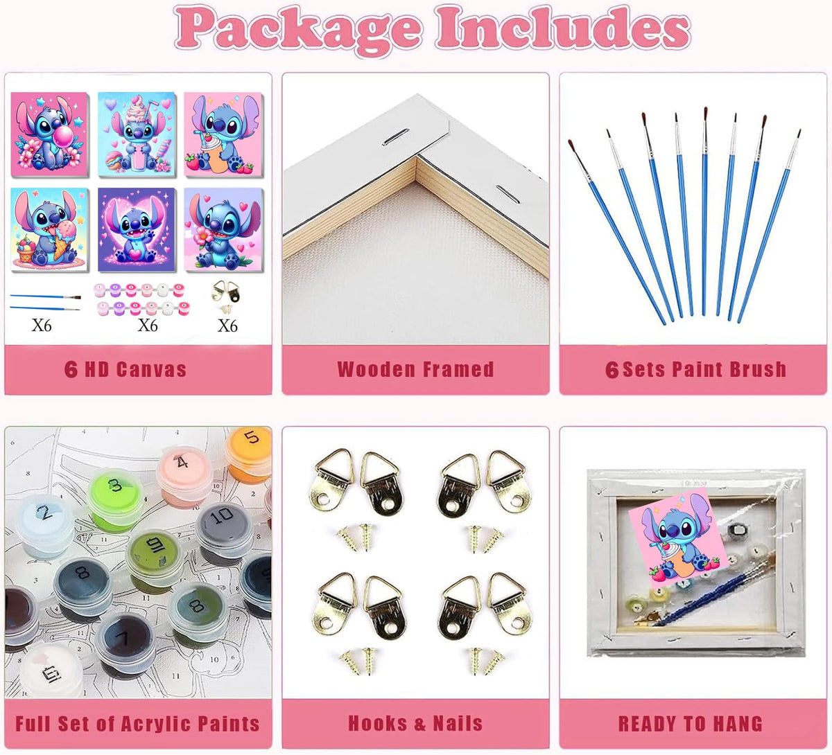 CraftyTime kid-friendly instructions support easy, mess-free painting sessions.