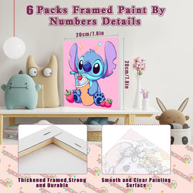 CraftyTime acrylic paints and tools enable smooth color blocks and crisp lines for kids.