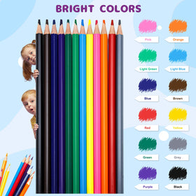 Craiiby pre-sharpened pencils ready to use in class