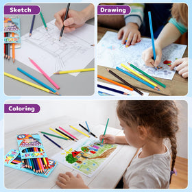 Craiiby pencils enable teachers and students art activities