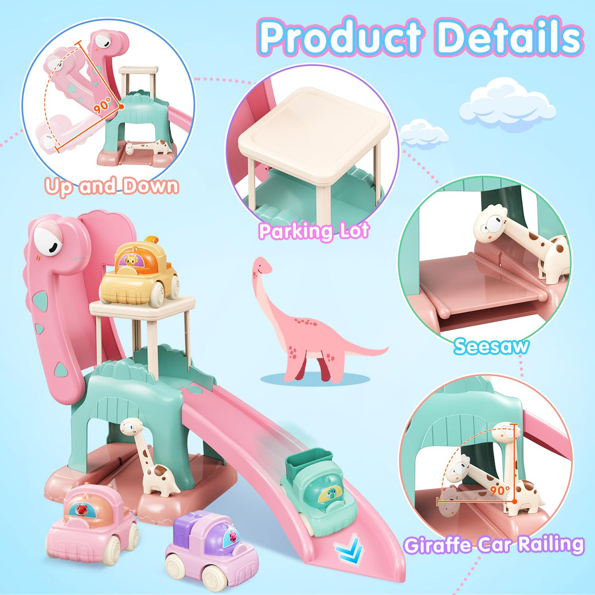 CRATIVWOOD seesaw mechanism – engaging challenge for small hands.