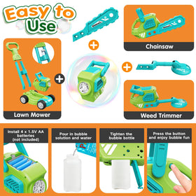 CRATIVWOOD toy screwdriver used for self-assembly, building fine motor skills during setup.
