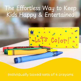 CrayonKing bulk crayons 150 sets; easy restock for classrooms and events.