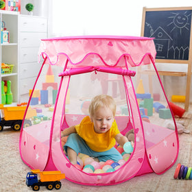 Crayline Tent dimensions 49 inches square provide ample play area.