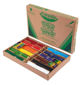Crayola Classpack features 12 colors arranged for easy access during projects.