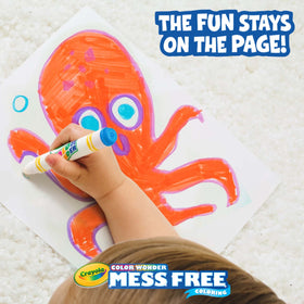 Crayola Color Wonder folder style case for travel coloring on the go.