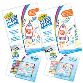 Crayola Color Wonder Mess Free Kit cover for easy portability.