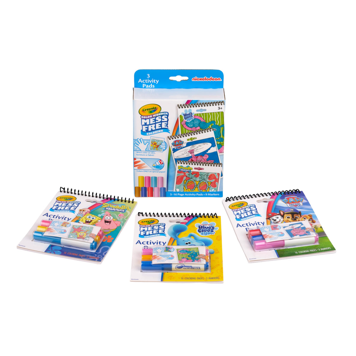Crayola Color Wonder Paw Patrol pad mess-free travel fun.