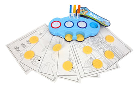Color Wonder ink pads provide mess-free coloring options.