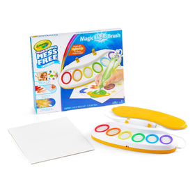 Crayola Color Wonder paper-sheets-eighteen provide safe surface for magical art sessions.