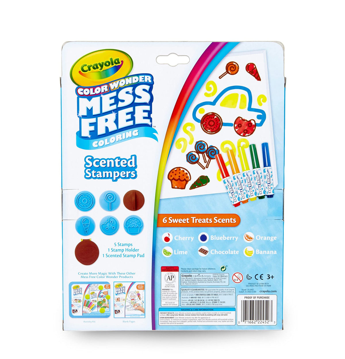Crayola Color Wonder scented stamp pad fueling fragrant creativity without staining
