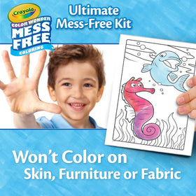 Crayola Color Wonder sticker sheets for decorating unique art.