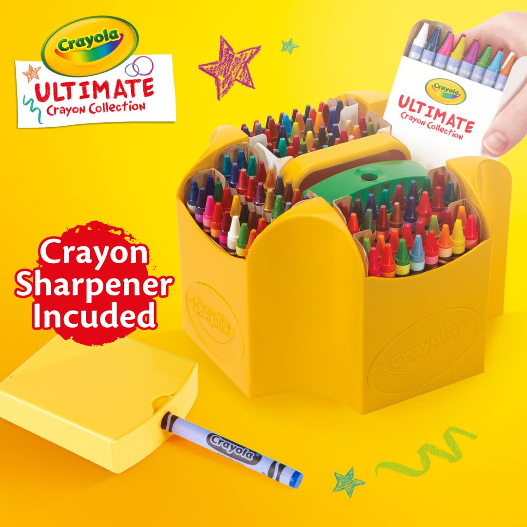 Crayola Crayon Caddy portable bulk storage for on-the-go art supplies.