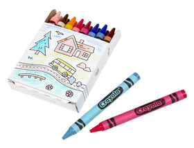 Classroom setup with Crayola 240ct crayons supporting group art activities