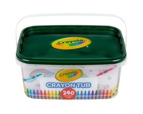Durable Crayola 240ct cores designed for long drawing sessions