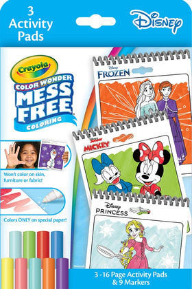 Crayola Disney Color Wonder Frozen pad with mess-free markers for on-the-go coloring
