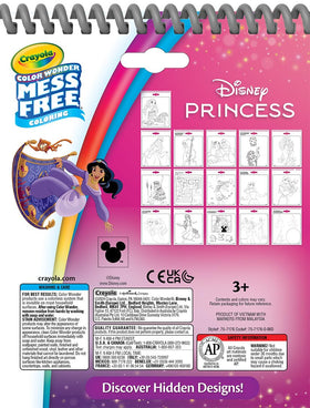 Crayola Disney Color Wonder Princess pad offering magical, mess-free coloring