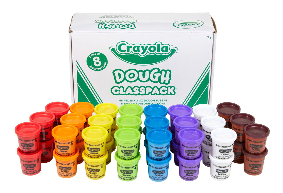 Crayola Dough Classpack with 48 containers for classroom crafting and group projects