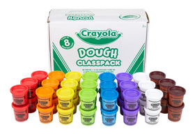 Crayola Dough Classpack is ideal for classroom use during centers and projects