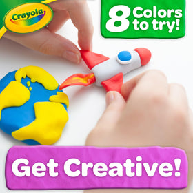 Crayola Dough Classpack is made with non toxic ingredients for safe exploration
