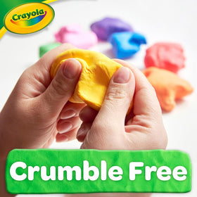 Crayola Dough Classpack uses a sturdy reusable container for easy cleanup
