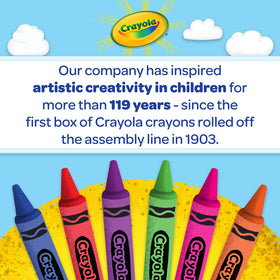 Crayola Fine Line Markers Classpack 200ct ergonomic grips support little artists during activities.