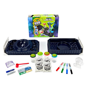 Crayola Galactic Goo sensory station with textured panels for engaging creative play.