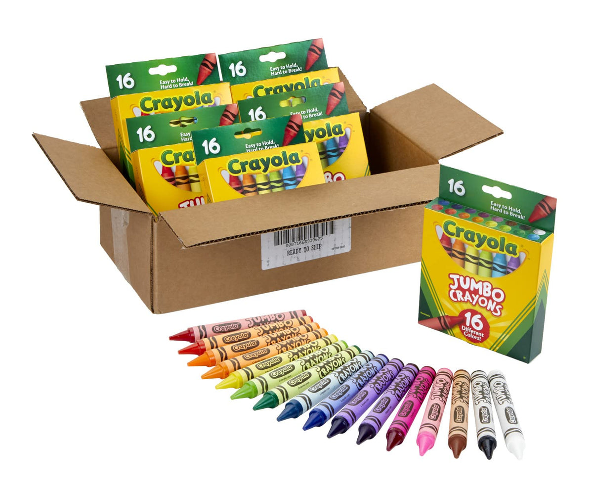 Amazon Exclusive jumbo crayons bulk offer for families
