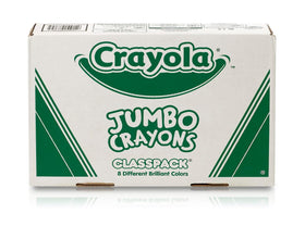 Crayola Jumbo Crayons Classpack 200ct in sturdy box for classroom storage
