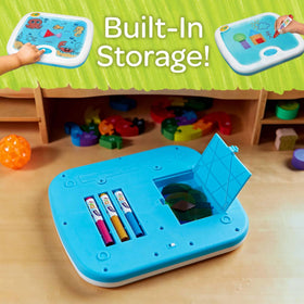 Crayola Light-Up Activity Board transparency sheets for scene completion