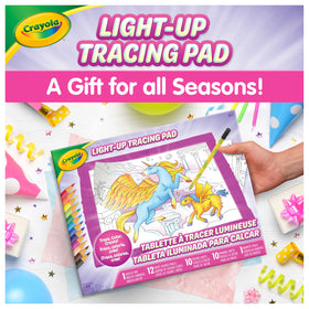 Crayola Light-Up Tracing Pad Pink Easter basket-ready gift idea.