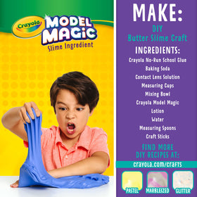 Crayola Model Magic blue 8oz pack introduces bold color for imaginative builds.