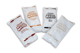 Crayola Model Magic Naturals 4-pack colors dispersed highlights color blending possibilities.