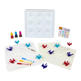 Crayola Paper Butterfly wings show capillary action during a science activity