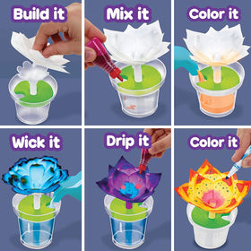 Crayola Paper Flower Science Kit family activity for home learning
