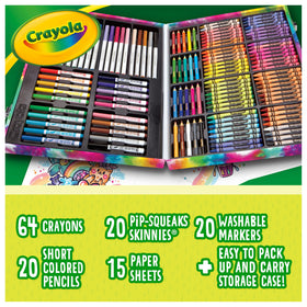 Crayola 15 large sheets of paper provide ample space to create.