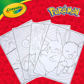 Crayola Pokémon Imagination Art Set includes 15 short colored pencils for detail work.