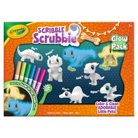 Crayola Scribble Scrubbie pets figures for creative styling and quick cleanup after play