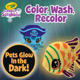 Crayola Scribble Scrubbie Glow markers set of six for vibrant coloring