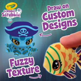 Crayola Scribble Scrubbie Glow tub for washing and resetting colors