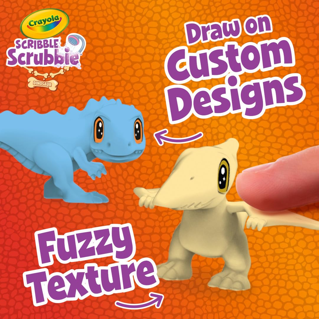 Crayola Scribble Scrubbie marker-set showing washable markers for mess-free coloring