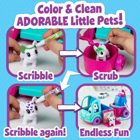 Crayola Scribble Scrubbie Pets spray pump for quick color application during play
