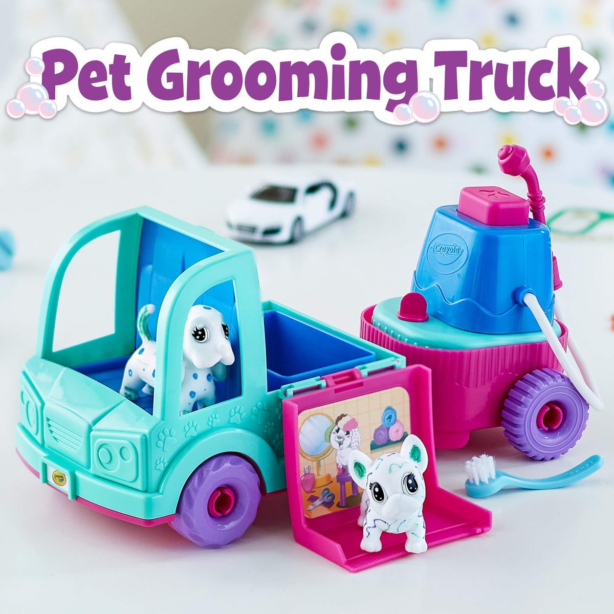 Crayola Scribble Scrubbie Pets washable markers enable vibrant customization