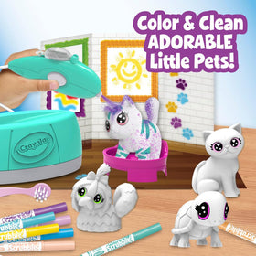 Crayola Scribble Scrubbie play mat protects surfaces during creative play