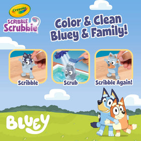 Crayola Scribble Scrubbies Bluey backdrop for colorful scenes and imaginative stories.
