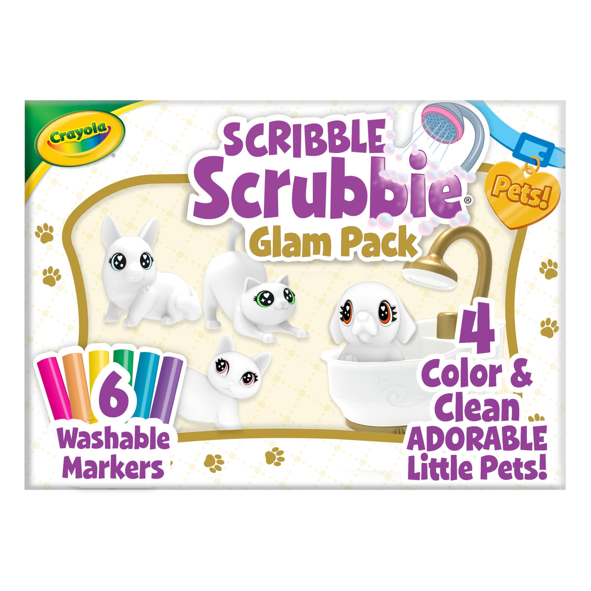 Crayola Scribble Scrubbies Glam Pack expansion ready for more creative pets