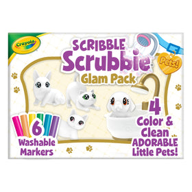 Crayola Scribble Scrubbies Glam Pack expansion ready for more creative pets