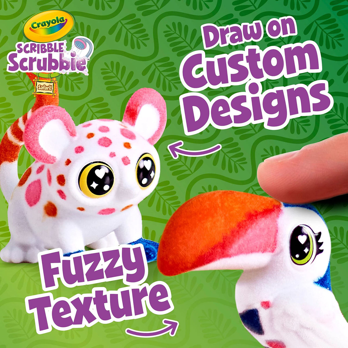 Crayola Scribble Scrubbies markers deliver vivid, erasable color for quick changes.