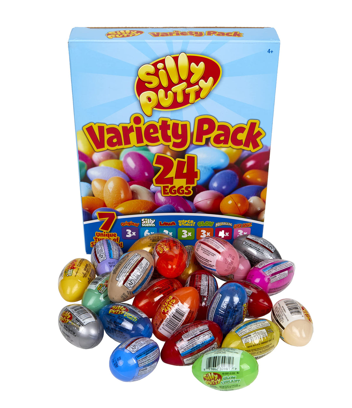 Crayola Silly Putty Silly Scents variety with scented putty options