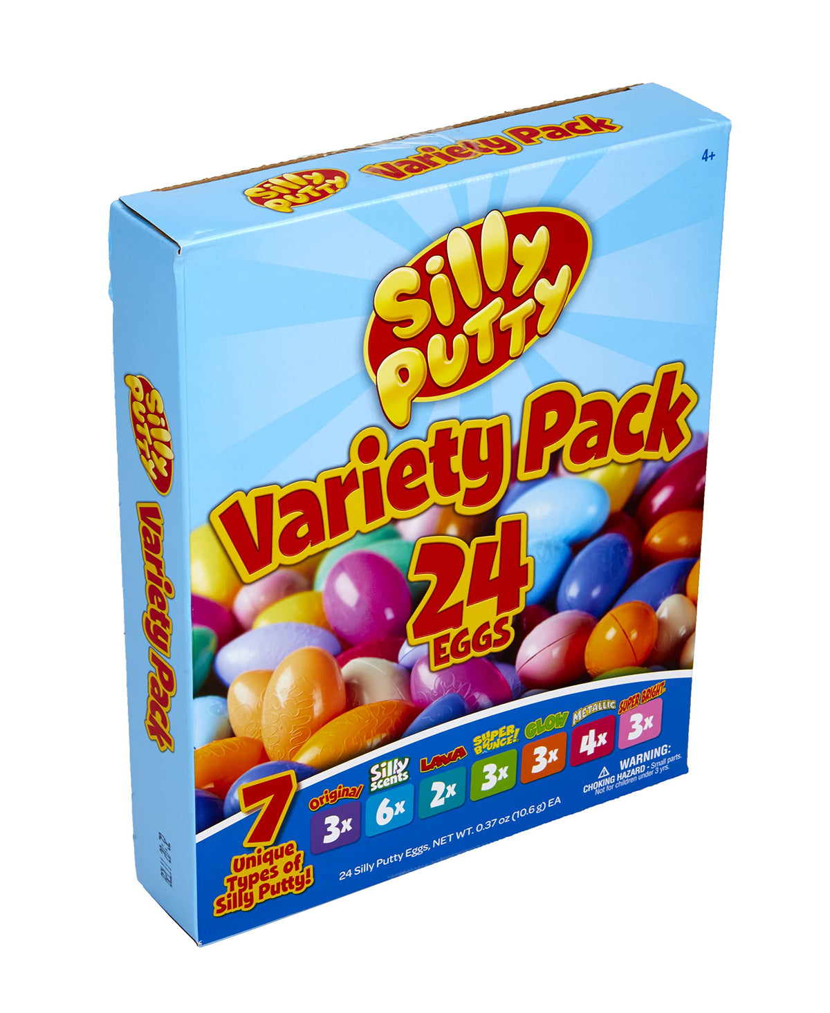 Crayola Silly Putty Super Bounce with quick rebound during play